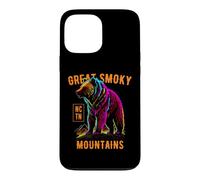 Carcasa para iPhone 13 Pro MAX Gran diseño de Oso Smoky Mountains USA