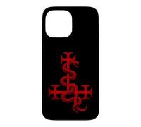 Carcasa para iPhone 13 Pro MAX Gran Sello De Lilith Serpiente Cruz Símbolo Mitología Judía