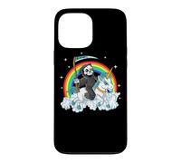 Carcasa para iPhone 13 Pro MAX Grim Reaper Riding Unicorn | Aesthetic Pastel Goth Girls