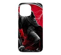 Carcasa para iPhone 13 Pro MAX Guadaña de la Parca Ángeles caídos Arte de Terror gótico Oscuro