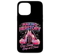 Carcasa para iPhone 13 Pro MAX Haciendo de Herstory un Paso Atrevido a la Vez