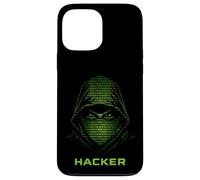 Carcasa para iPhone 13 Pro MAX Hacker Códigos Binarios Desarrollador de Software de TI Ciberseguridad