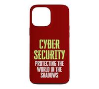Carcasa para iPhone 13 Pro MAX Hacker ético de Seguridad cibernética protegiendo el Mundo en la Sombra