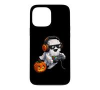 Carcasa para iPhone 13 Pro MAX Halloween Ghost Funny Gamer Pixel Video Gaming Men Women