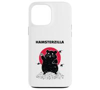 Carcasa para iPhone 13 Pro MAX Hamsterzilla Hámster Gigante Kaiju Parodia
