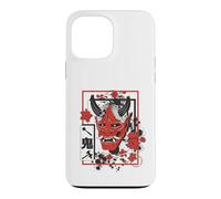 Carcasa para iPhone 13 Pro MAX Harajuku Japanese Aesthetic Red Oni Demon Mask