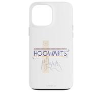 Carcasa para iPhone 13 Pro MAX Harry Potter Hogwarts Castle Line Drawing
