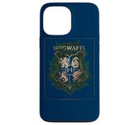 Carcasa para iPhone 13 Pro MAX Harry Potter Hogwarts Green and Gold Floral Crest