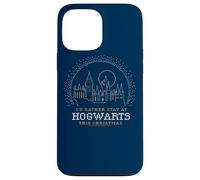 Carcasa para iPhone 13 Pro MAX Harry Potter I'D Rather Stay At Hogwarts This Christmas