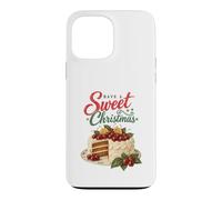 Carcasa para iPhone 13 Pro MAX Have A Sweet Christmas Retro Cherry Cake Baking Lover