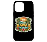 Carcasa para iPhone 13 Pro MAX Hawái The Aloha State Souvenir Visitor Memorabilia Hawaiian