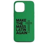 Carcasa para iPhone 13 Pro MAX Haz de Nuevo la Cruz católica Tradicional en latín