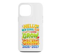 Carcasa para iPhone 13 Pro MAX Hello New School Year Let's Learn Back to School