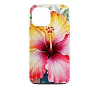 Carcasa para iPhone 13 Pro MAX Hibisco Aloha Flor Espiritual Hawaii Maui Oahu Kauai Isla