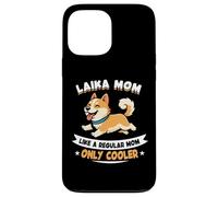 Carcasa para iPhone 13 Pro MAX Hielera Laika Mom, como una mamá Normal, Solo para mamá - Laika Dog
