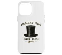 Carcasa para iPhone 13 Pro MAX Honesto Abe Lincoln Stovepipe Hat Presidente Historia