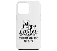 Carcasa para iPhone 13 Pro MAX Hoppy Easter Sign,Some Bunny Needs Beer Easter Drinking Hour