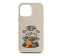 Carcasa para iPhone 13 Pro MAX Hoy es un día de Capibara, Divertido Juego de Palabras de Capibara, Gaviota, Grito Antes de K