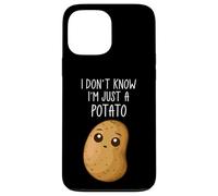Carcasa para iPhone 13 Pro MAX I Don't Know I'm Just A Potato Funny Kawaii Potato Saying