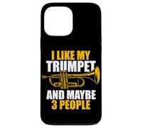 Carcasa para iPhone 13 Pro MAX I Like my Trumpet trompetista Trompeta Trompeta