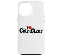 Carcasa para iPhone 13 Pro MAX I Love Heart Cote D'AZUR LA Riviera Francesa Niza MÓNACO