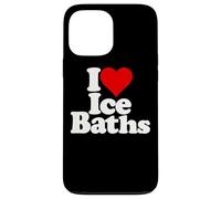 Carcasa para iPhone 13 Pro MAX I Love Heart Ice BAÑOS Cold TUBS