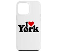 Carcasa para iPhone 13 Pro MAX I Love Heart York North Yorkshire Inglaterra