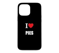 Carcasa para iPhone 13 Pro MAX I Love Pies Carne Patata Manzana Pizza Baker Chef Cocinero
