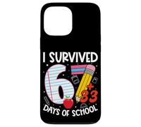 Carcasa para iPhone 13 Pro MAX I Survived 67 + 33 Days School Kids Funny 100th Day School
