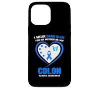 Carcasa para iPhone 13 Pro MAX I Wear Dark Blue for My Mother in Law - Concienciación sobre el cáncer de Colon