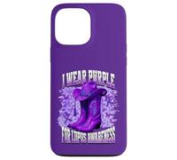 Carcasa para iPhone 13 Pro MAX I Wear Purple For Lupus Awareness