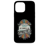 Carcasa para iPhone 13 Pro MAX I Wish Life Was As Simple As Calculus Badge Fun
