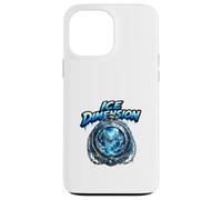 Carcasa para iPhone 13 Pro MAX Ice Dimension Frozen World Clock Fantasía Escena