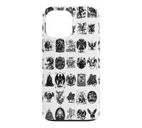 Carcasa para iPhone 13 Pro MAX Iconos Infernales La Colección Goetia Gótica