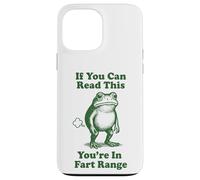 Carcasa para iPhone 13 Pro MAX If You Can Read This You'Re In Fart Range Frog