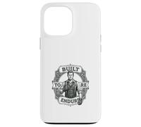 Carcasa para iPhone 13 Pro MAX Ilustración de mentalidad de Fuerza Artesano Vintage