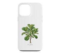 Carcasa para iPhone 13 Pro MAX Ilustración de Planta de Higo de Hoja de violín