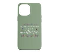 Carcasa para iPhone 13 Pro MAX In a Field of Roses She is a Wildflower Hummingbird Flower