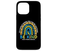 Carcasa para iPhone 13 Pro MAX In October We Wear Blue Yellow Kind Down Syndrome Awareness