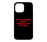 Carcasa para iPhone 13 Pro MAX Incluso un Girlboss Necesita Un Beso En La Frente A Veces Lindo Y2K
