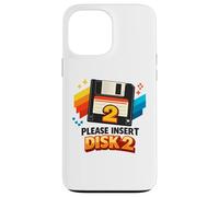 Carcasa para iPhone 13 Pro MAX Inserte Disk 2 Retro Floppy Computer Nostalgia
