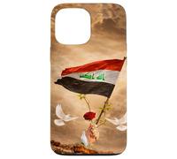 Carcasa para iPhone 13 Pro MAX Irak Bagdad Irak Home IRQ Diseño de Mapa iraquí I Love Irak Flag