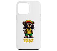 Carcasa para iPhone 13 Pro MAX IRIE Osito de Peluche Jamaica Rasta raíces Reggae