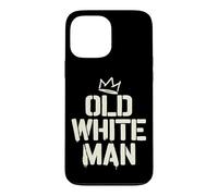 Carcasa para iPhone 13 Pro MAX Ironic Old White Man Hombre Superhéroe Leyenda