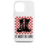 Carcasa para iPhone 13 Pro MAX It Must Be Love 2 Tone Ska Music Checkerboard