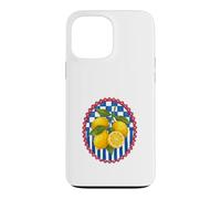Carcasa para iPhone 13 Pro MAX Italian Summer Lemons Beachy Coastal Botanical Decor