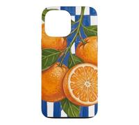 Carcasa para iPhone 13 Pro MAX Italian Summer Oranges Beachy Coastal Botanical Decor