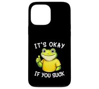 Carcasa para iPhone 13 Pro MAX It's Okay If You Suck Funny Silly Frog Meme Sarcastic Humor