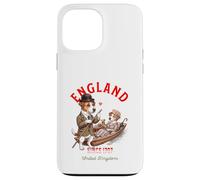 Carcasa para iPhone 13 Pro MAX Jack-Russel-Terrier Perros Pareja Cita Muy Querido en Barco Inglaterra