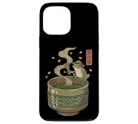 Carcasa para iPhone 13 Pro MAX Japanese Frog Matcha Tea Time Té Verde Ukiyo-e Cottagecore